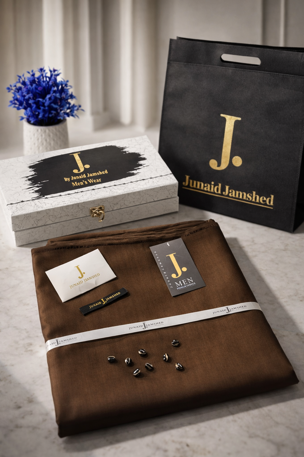 Premium J. Boski Fabric for Men | Luxury Boski with gift box