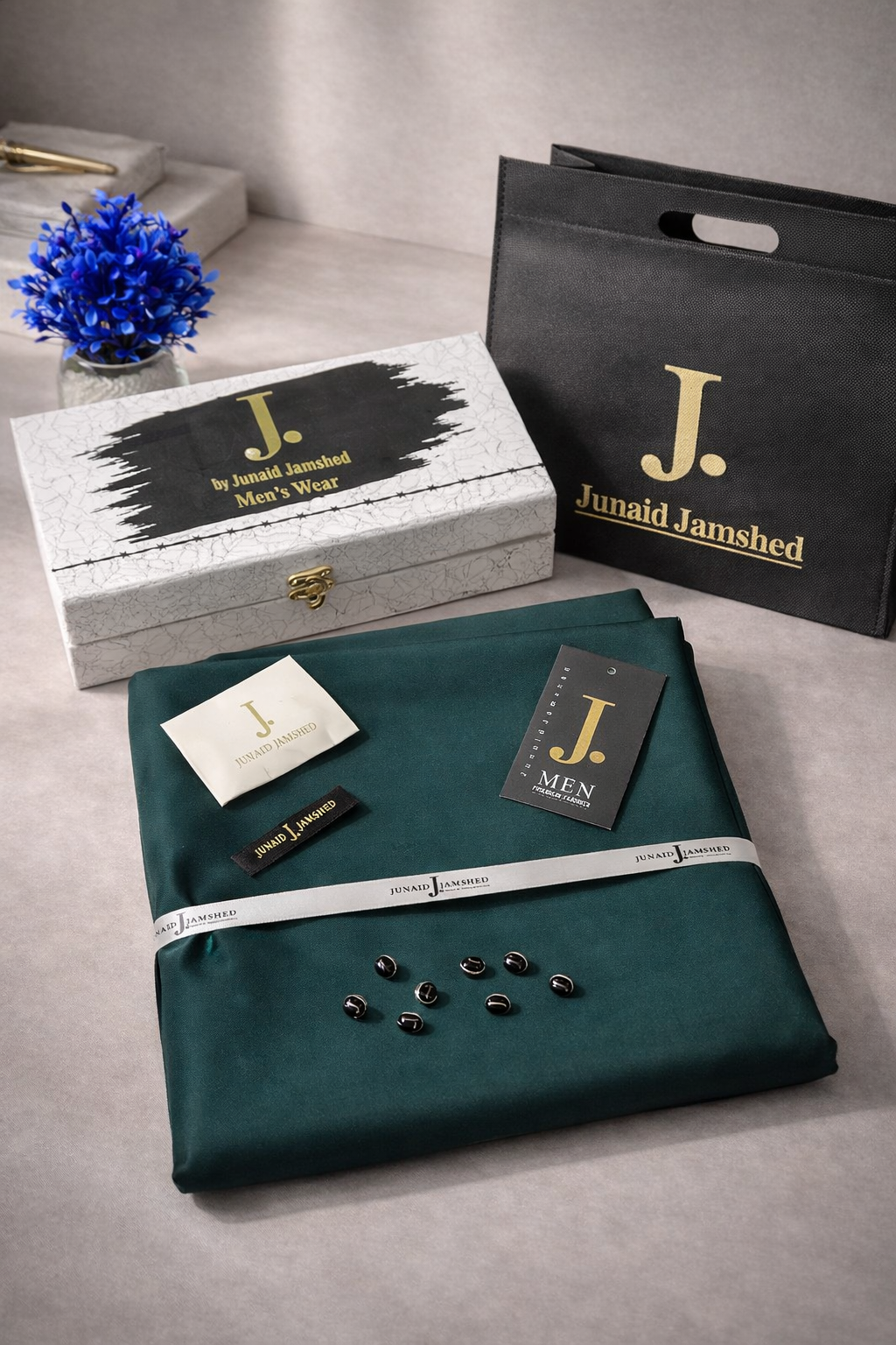 Premium J. Boski Fabric for Men | Luxury Boski with gift box